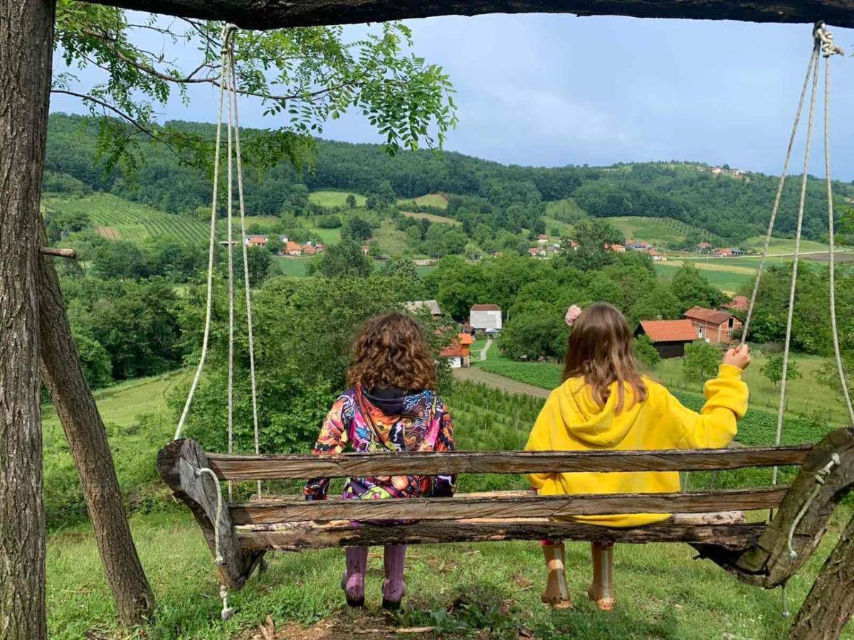 Country House Lozanjska Terasa Pensionat Exteriör bild